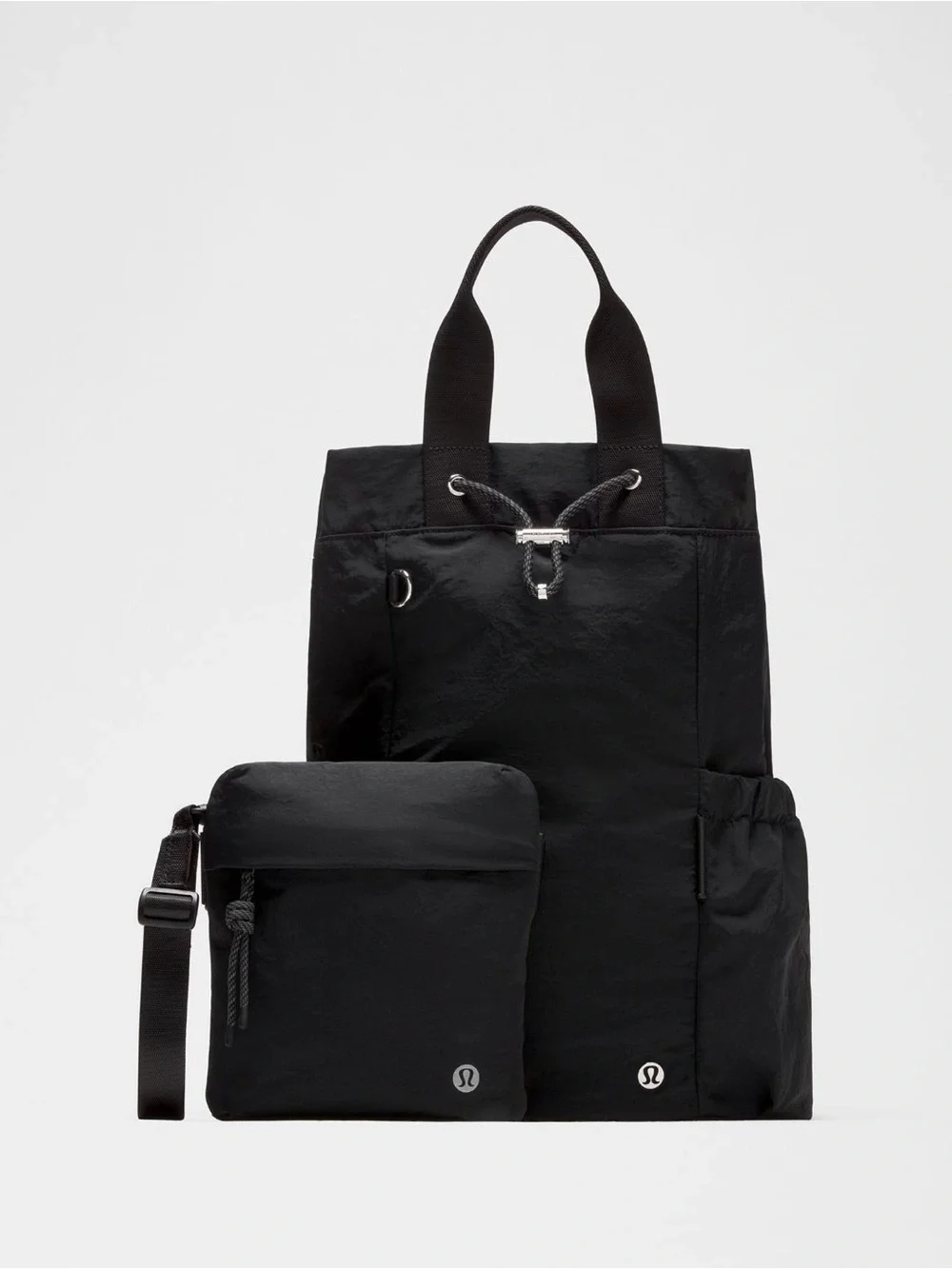 2-in-1 Drawstring Bucket Bag